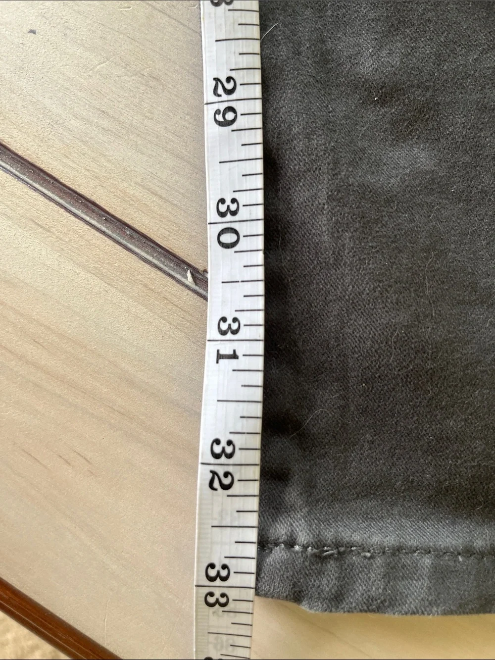 Line of Trade Slim Straight Dark Gray Canvas Pants